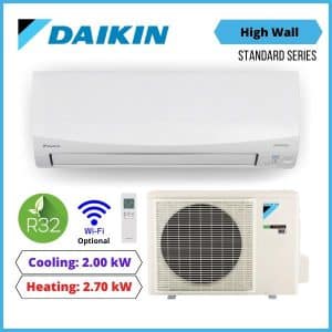 DAIKIN Standard Series 2.0kW R32 Reverse Cycle Single Split System FTXV20U NZ DEPOT