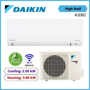 Daikin 2.5kW W Series Wall Split System FTXF25W NZ DEPOT