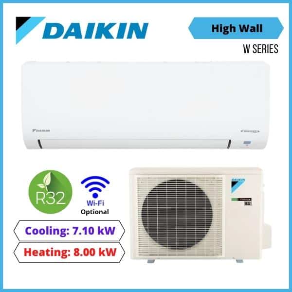 Daikin 7.1Kw W Series Wall Split System Ftxf71W Nz Depot