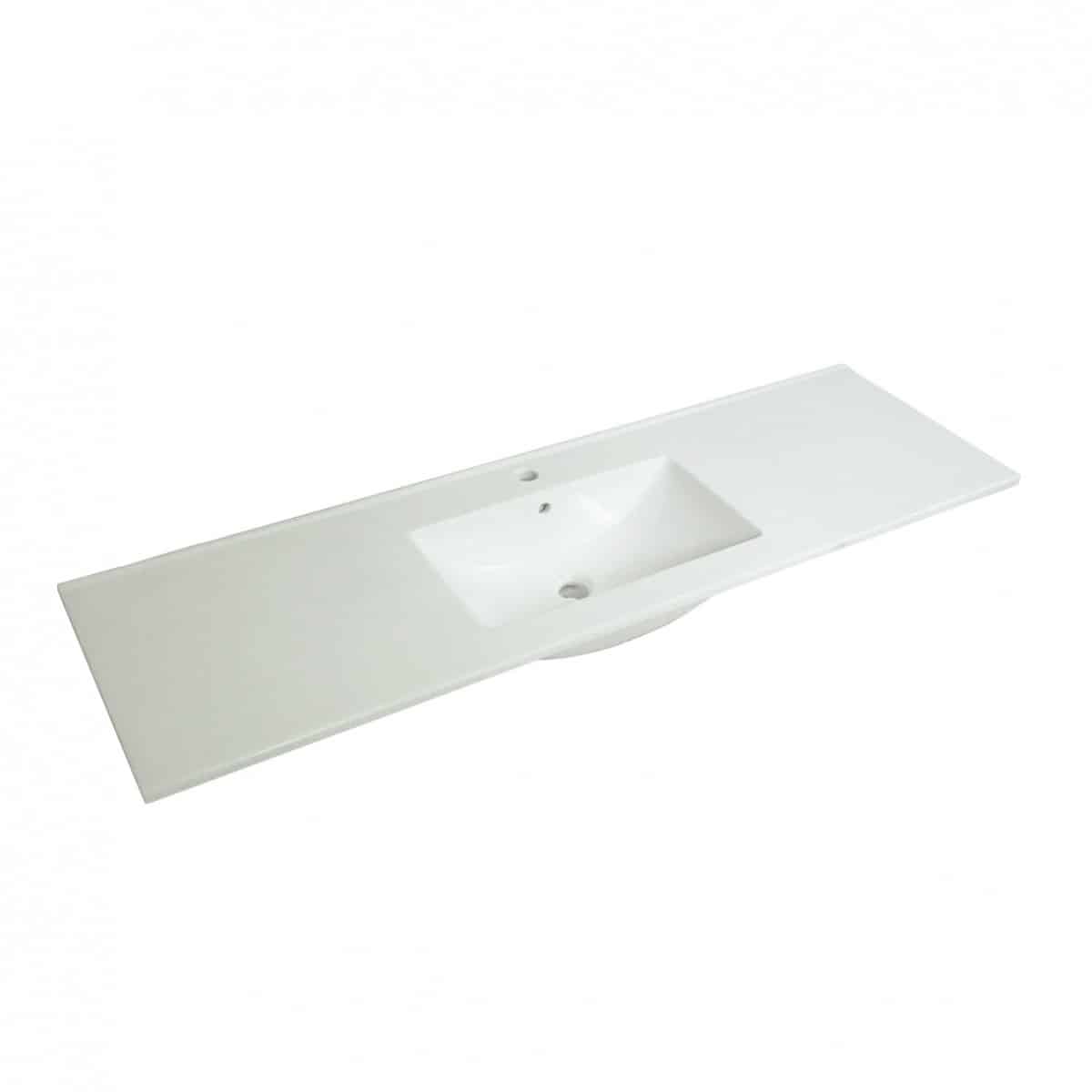 Acrylic Cabinet Basin - Rectangle Series 1500 Single, Ceramic Cabinet Basin - Nz Depot