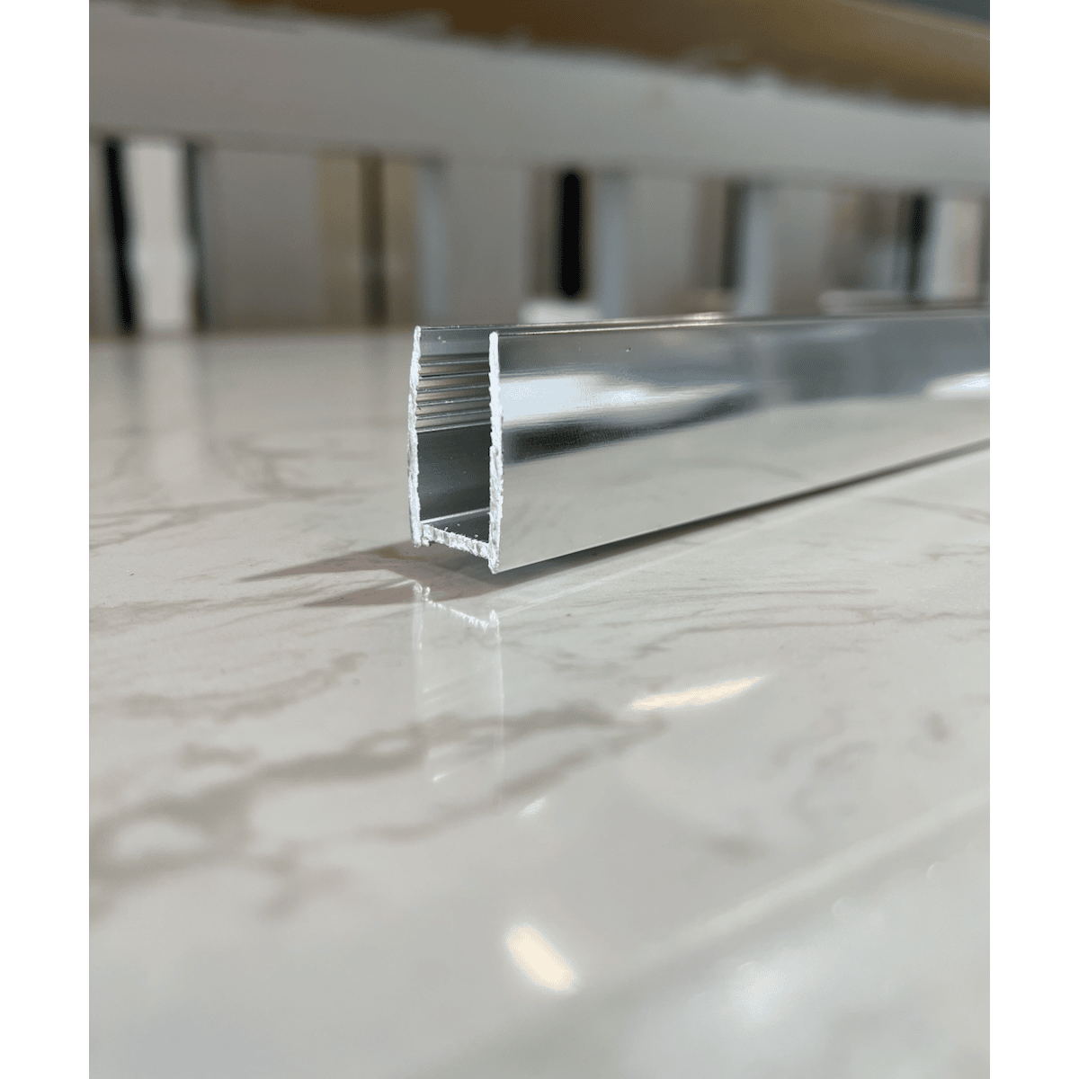 Aluminium Wall Channel For 10Mm Glass Shower Screens, Spare Parts - Nz Depot