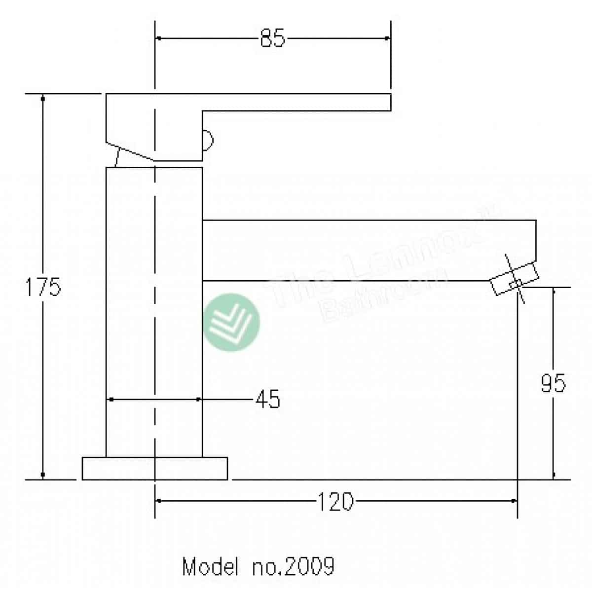 Basin Mixer Square Series 2009 2009 Basin Mixer Nz Depot 3