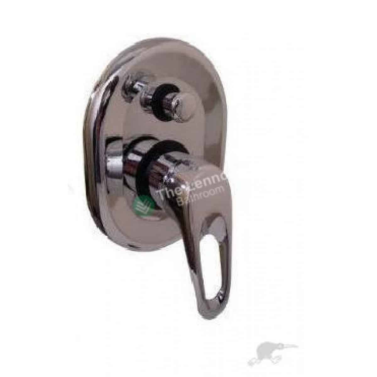 Bath Mixer With Diverter Round L005E