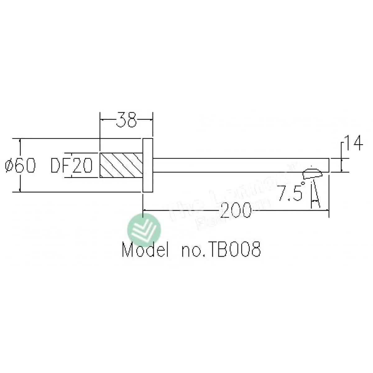 Bath Spout Square TB008 TB008 Bath Spout NZ DEPOT 2