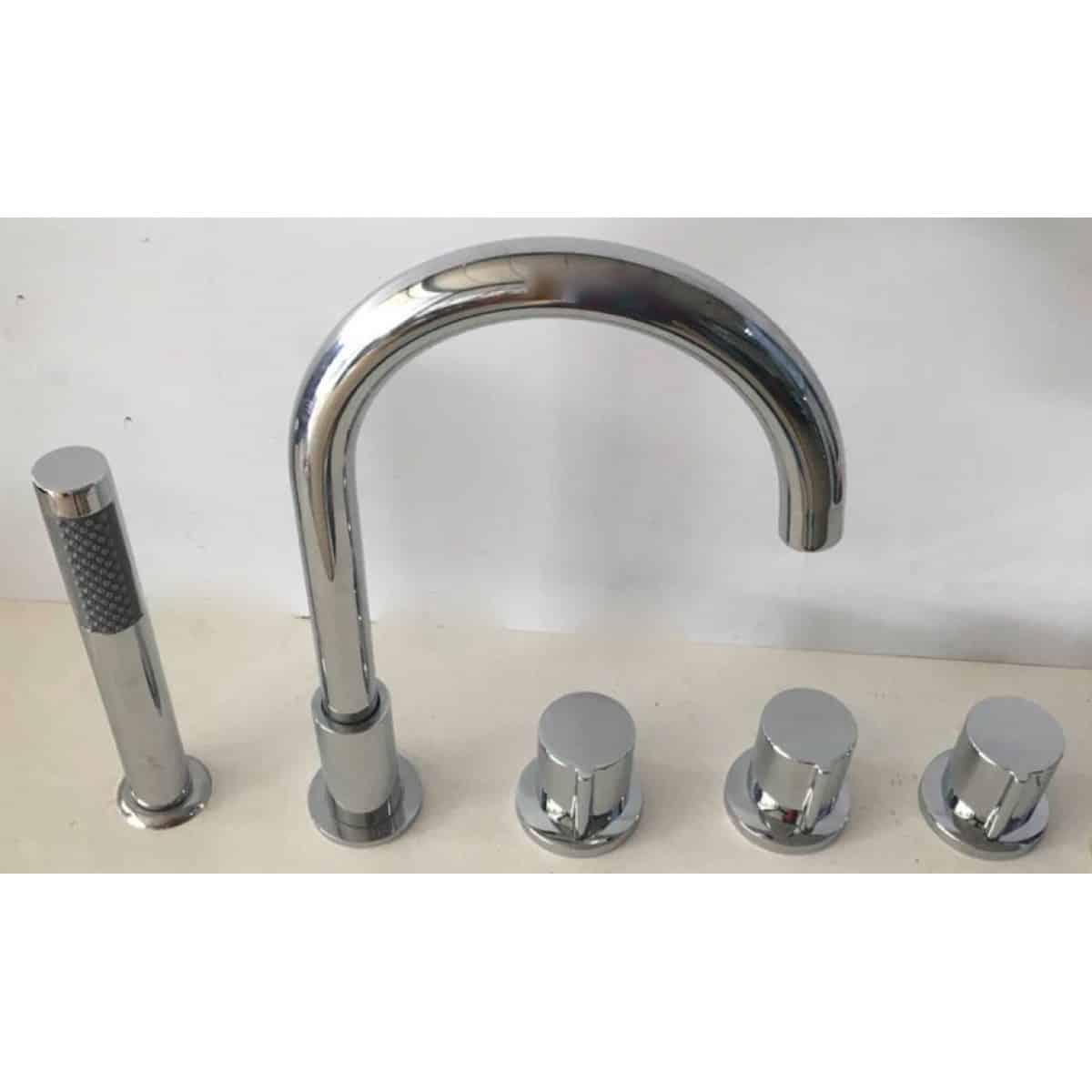 Bathtub Mixer Tap / Countertop Mixer Round 25002, Bath Mixer - Nz Depot