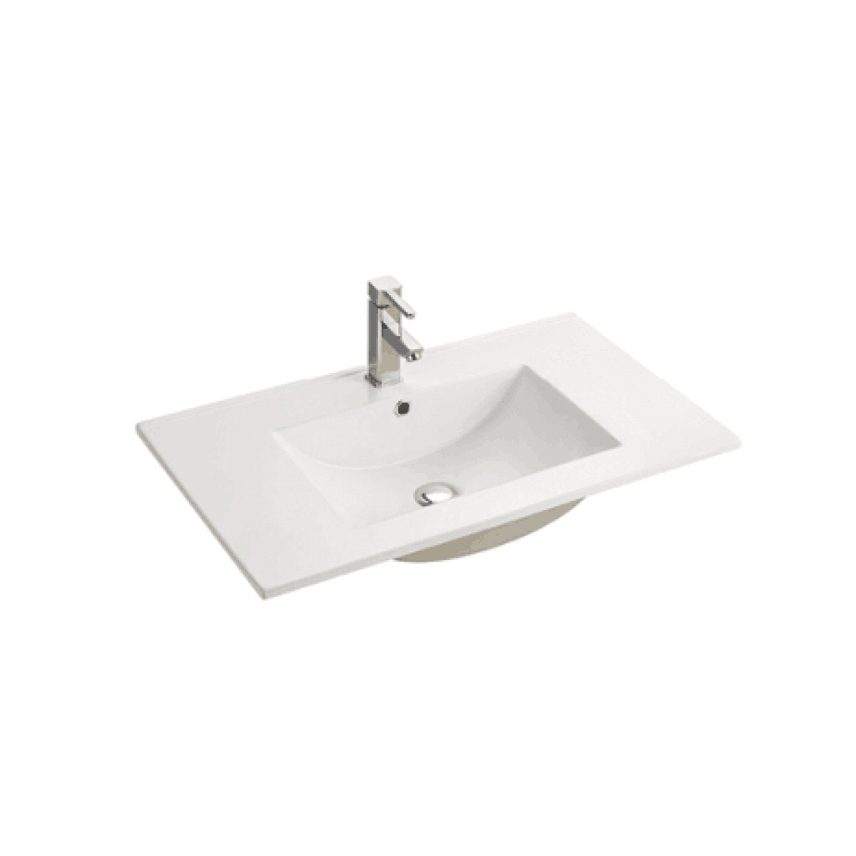 Ceramic Cabinet Basin - Rectangle Series 900, Ceramic Cabinet Basin - Nz Depot