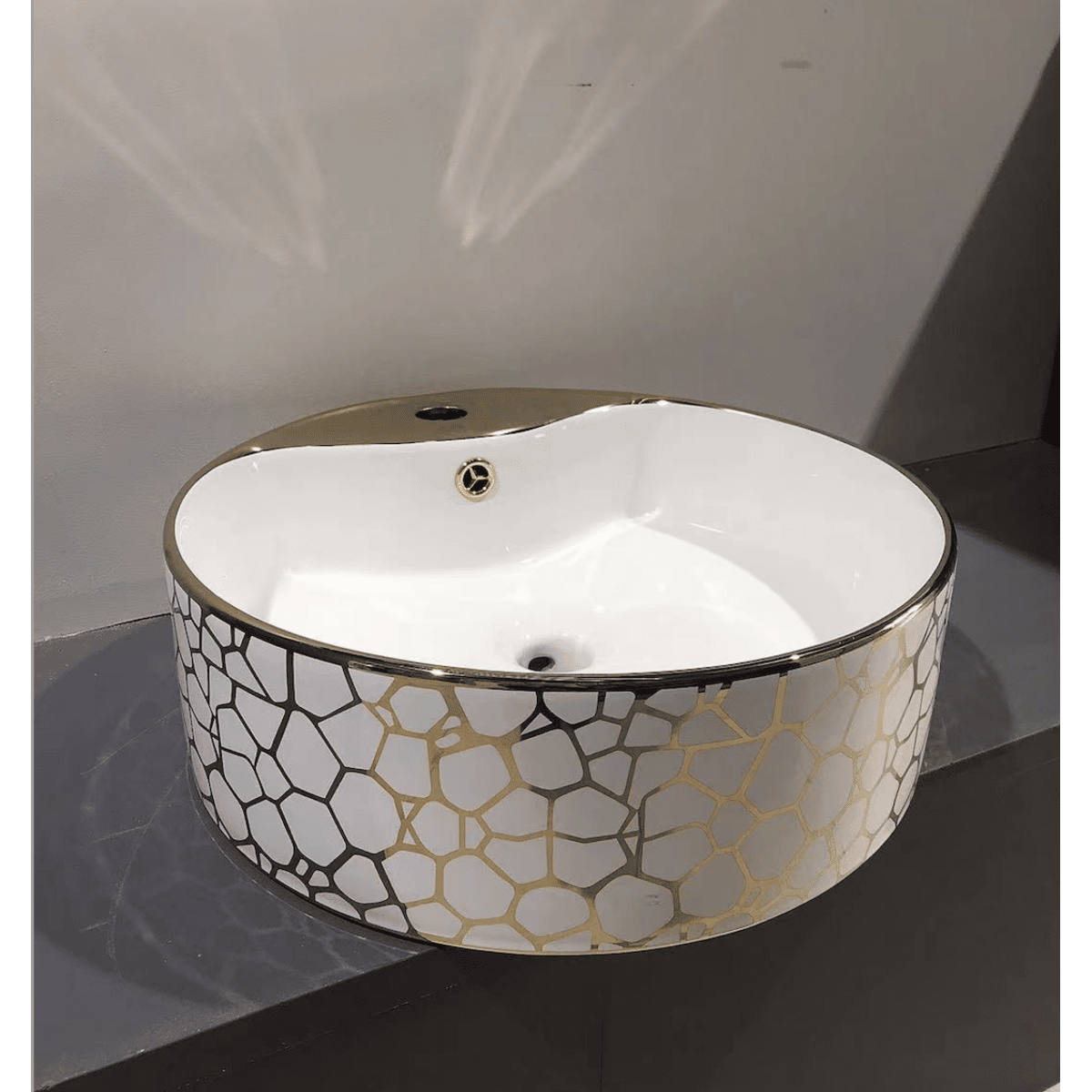 Counter Top Ceramic Basin 226 - Golden, Counter Top Basin - Nz Depot