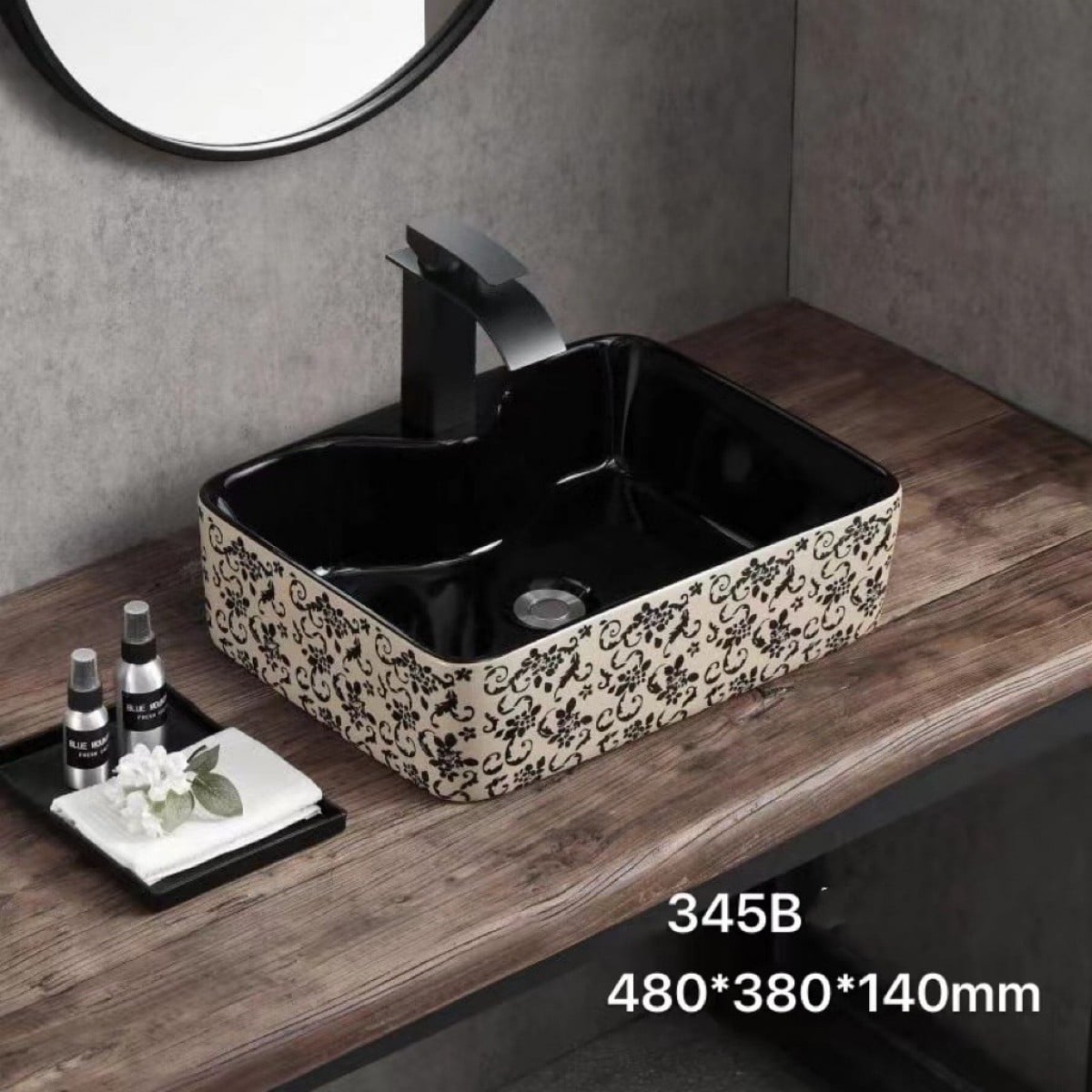 Counter Top Ceramic Basin 345A, Counter Top Basin - Nz Depot