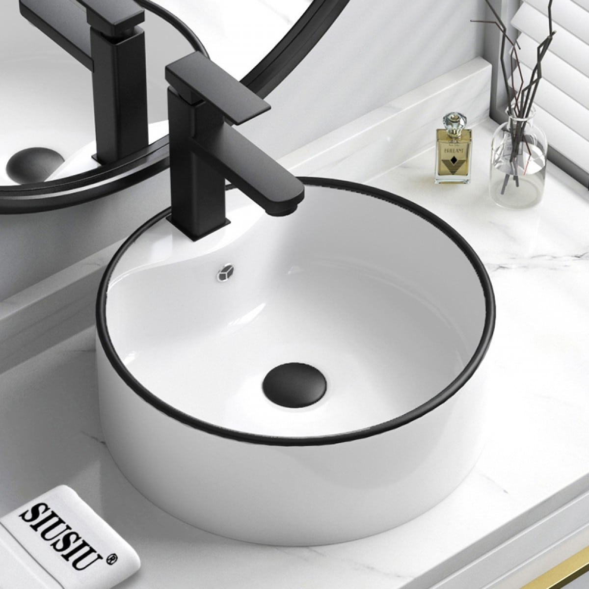 Counter Top Ceramic Basin 356, Counter Top Basin - Nz Depot