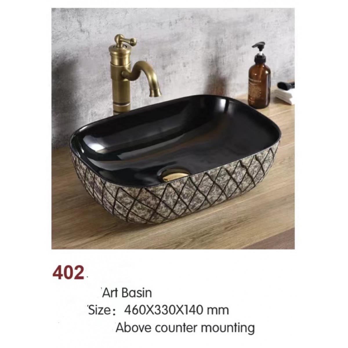 Counter Top Ceramic Basin 402, Counter Top Basin - Nz Depot