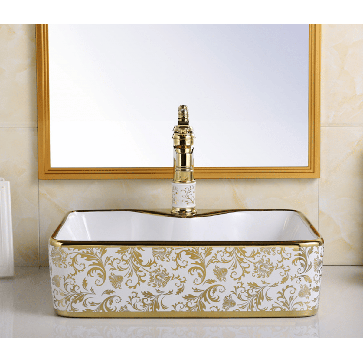 Counter Top Ceramic Basin 6005 Golden 6005 Counter Top Basin Nz Depot 2