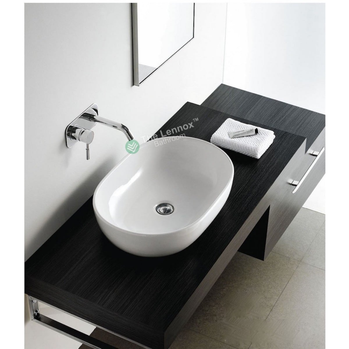 Counter Top Ceramic Basin A257B, Counter Top Basin - Nz Depot