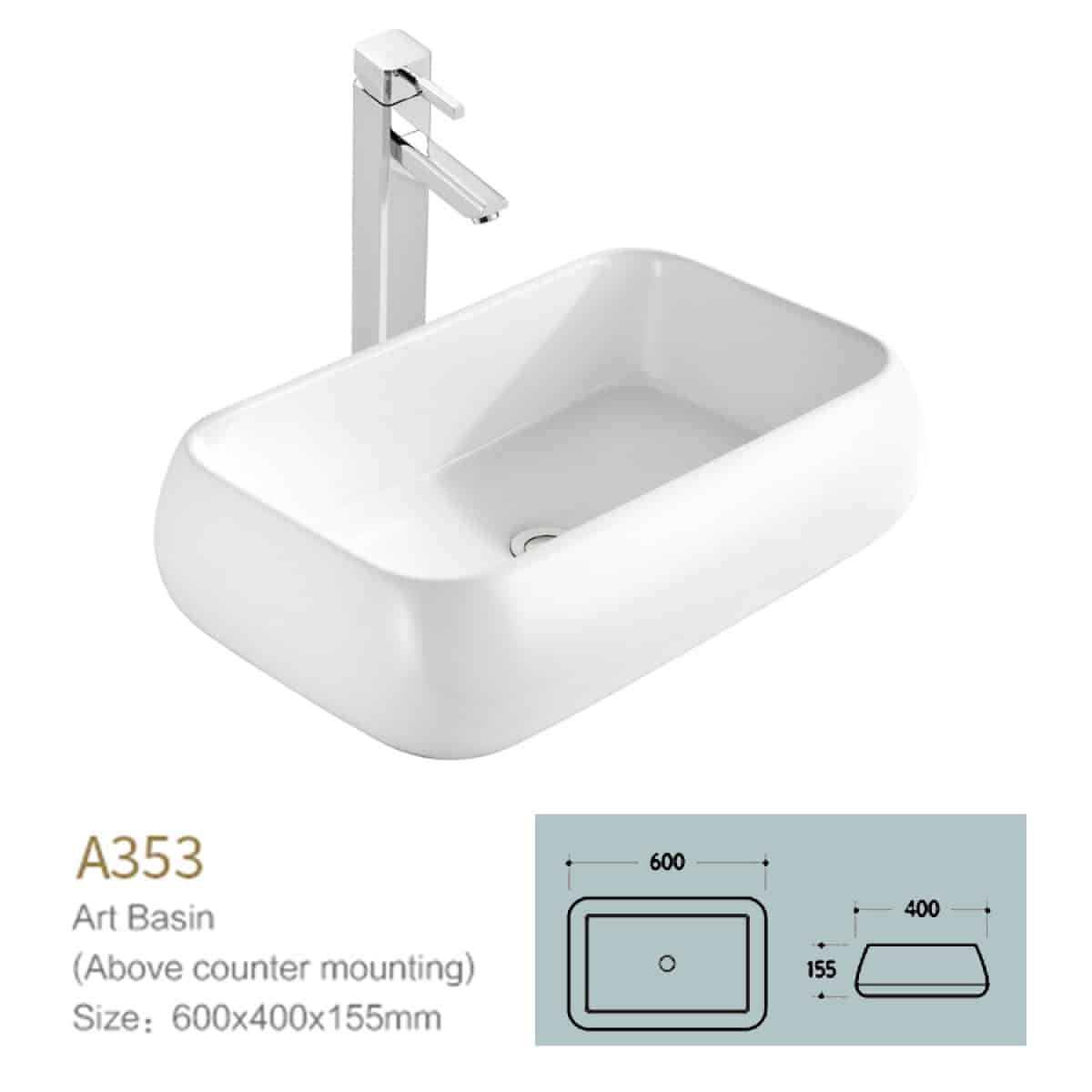 Counter Top Basin - Nz Depot