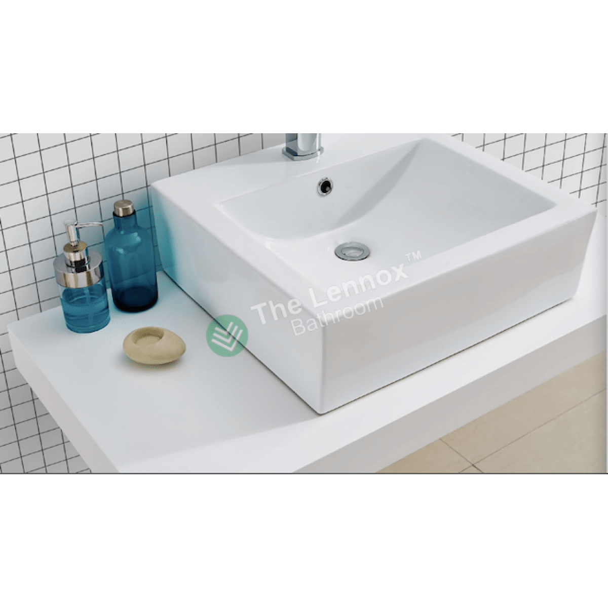 Counter Top Ceramic Basin K114, Counter Top Basin - Nz Depot