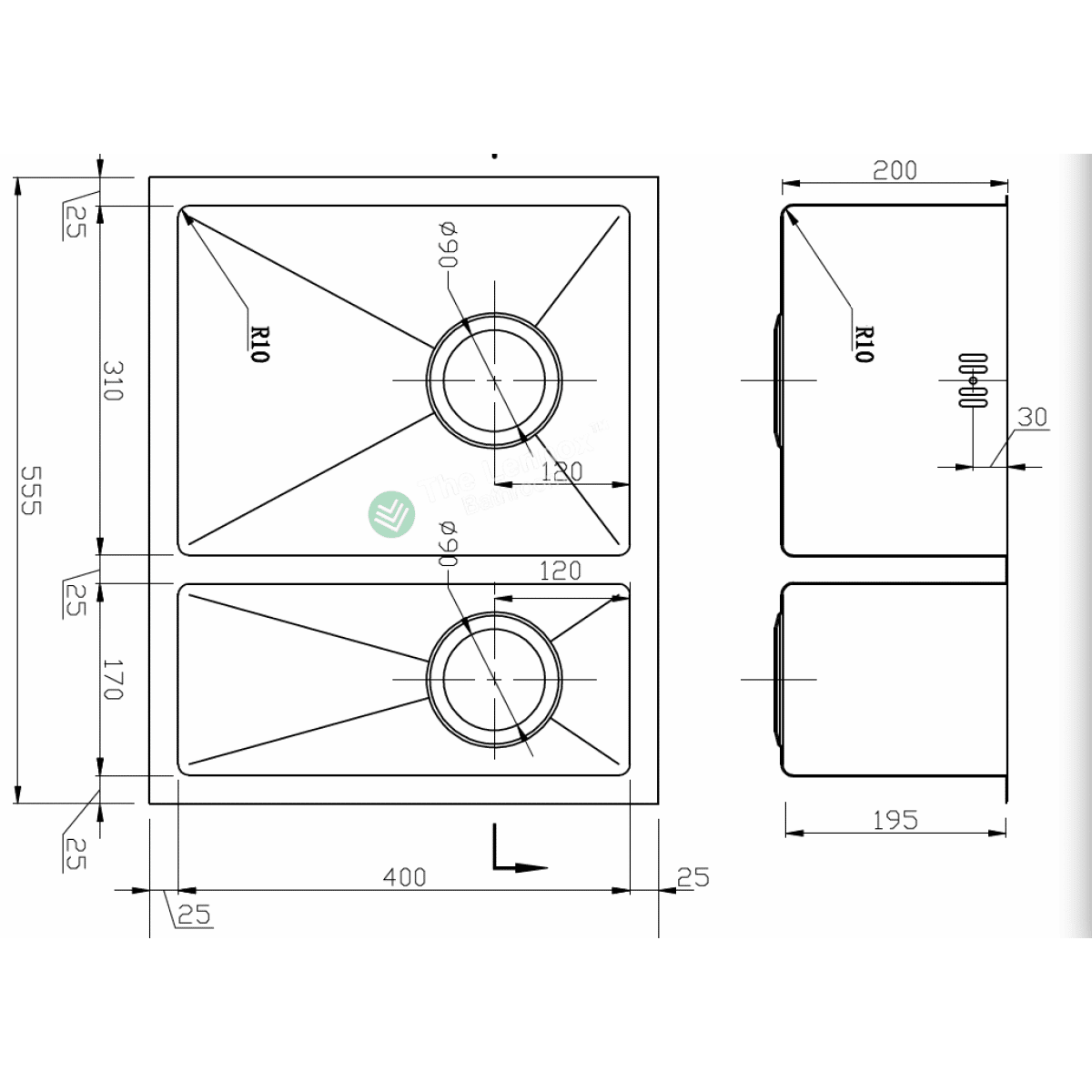 Stainless Steel Kitchen Sink - NZ DEPOT