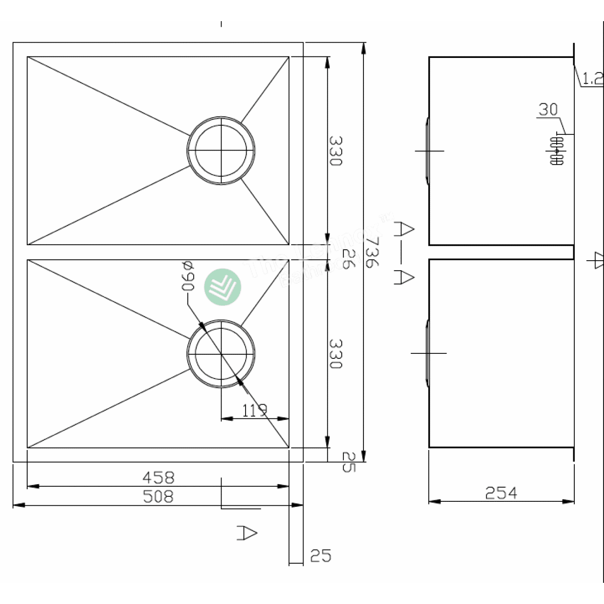 Stainless Steel Kitchen Sink - NZ DEPOT