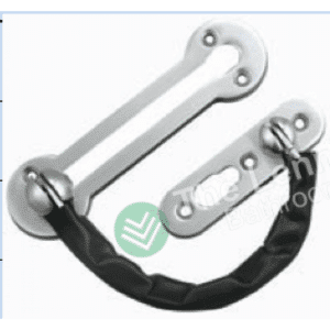 Security Door Guard With Screws Safety Chain Fdk03 Sn Door Hardware Nz Depot - Nz Depot