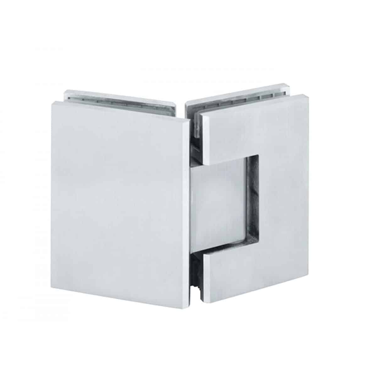 Shower Door Hinges, 135 Degree, Glass To Glass, Door Hardware - Nz Depot