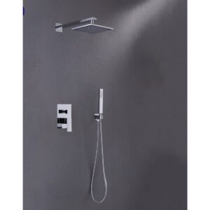 Shower Mixer Combination Square L005D -Set