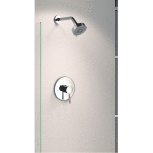 Shower Mixer - Round Series FA0126 + Wall Mount Shower Rose, Shower Mixer - NZ DEPOT