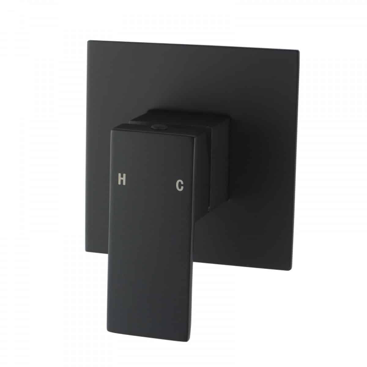 Shower Mixer - Square Series Fa0106B - Black, Shower Mixer - Nz Depot