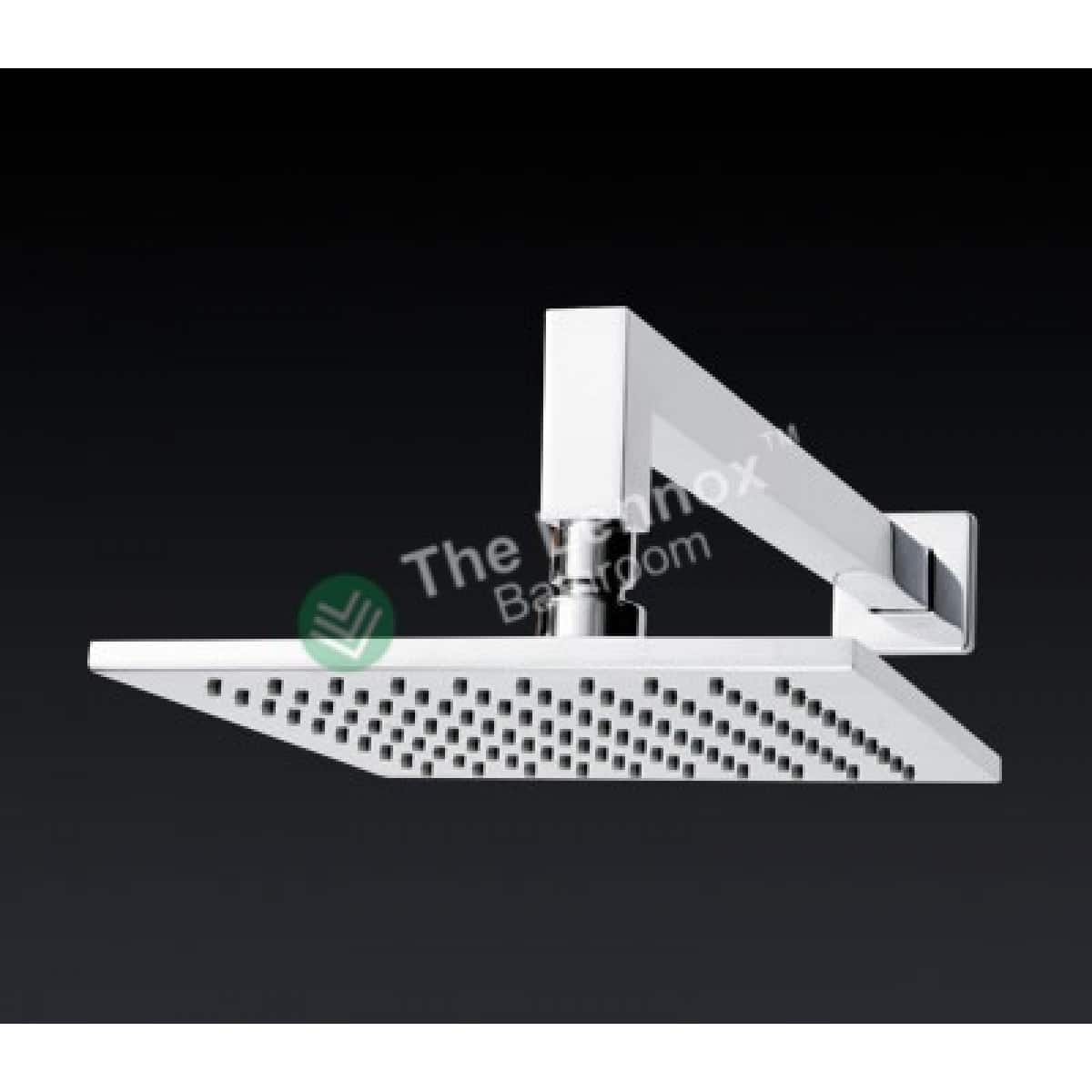 Shower Rose - Wall Mount Arm Square 1089, Shower Slide &Amp; Rose - Nz Depot