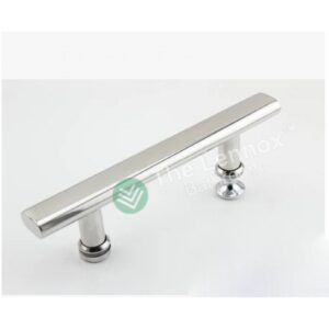 Shower glass door handle - 145mm Flat tube, Door Hardware - NZ DEPOT