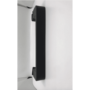 Shower glass door handle - 210mm Square Tube Black, Door Hardware - NZ DEPOT