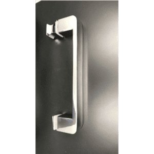 Shower Glass Door Handle 210Mm Square Tube H210C Door Hardware Nz Depot - Nz Depot