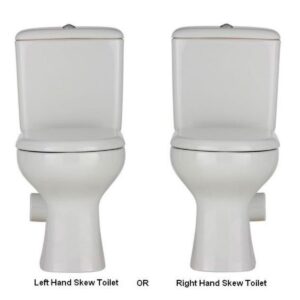 Toilet Suite - One Piece Skew -  Left Hand Trap, Suite - NZ DEPOT