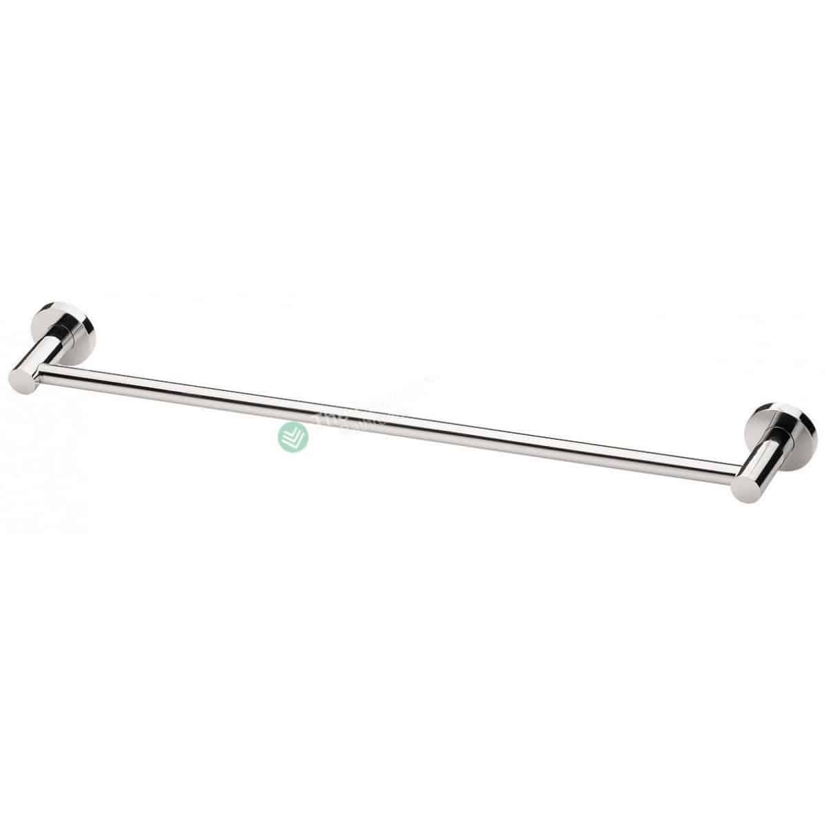 Towel Rail - Round Series 2200-09 Single Bar, Bathroom Accessories - Nz Depot