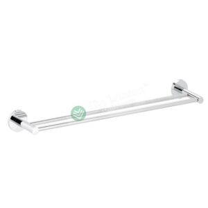 Towel Rail Round Wall Hung Series 2200 10 Double Bar 2200 10 Bathroom Accessories Nz Depot - Nz Depot