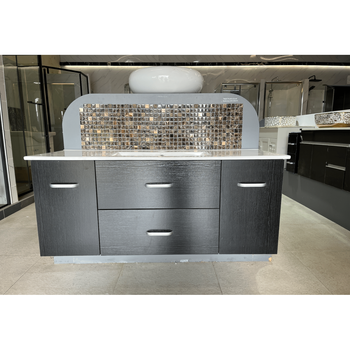 Vanity - Heron Series Plywood N1200 Black - 100% Water Proof, Wall Hung - Nz Depot