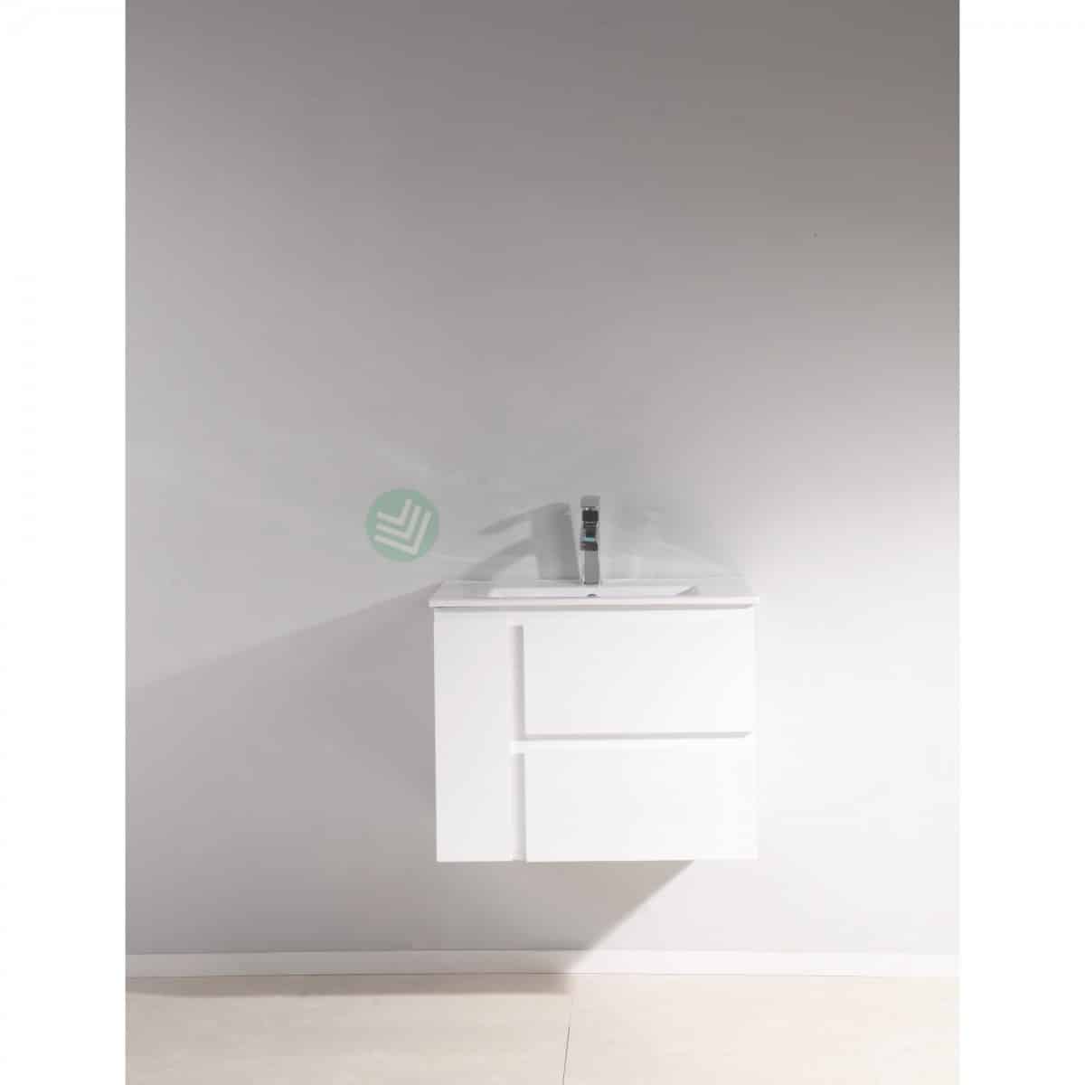 Vanity - Heron Series Plywood N700 In White Color - 100% Water Proof, Wall Hung - Nz Depot