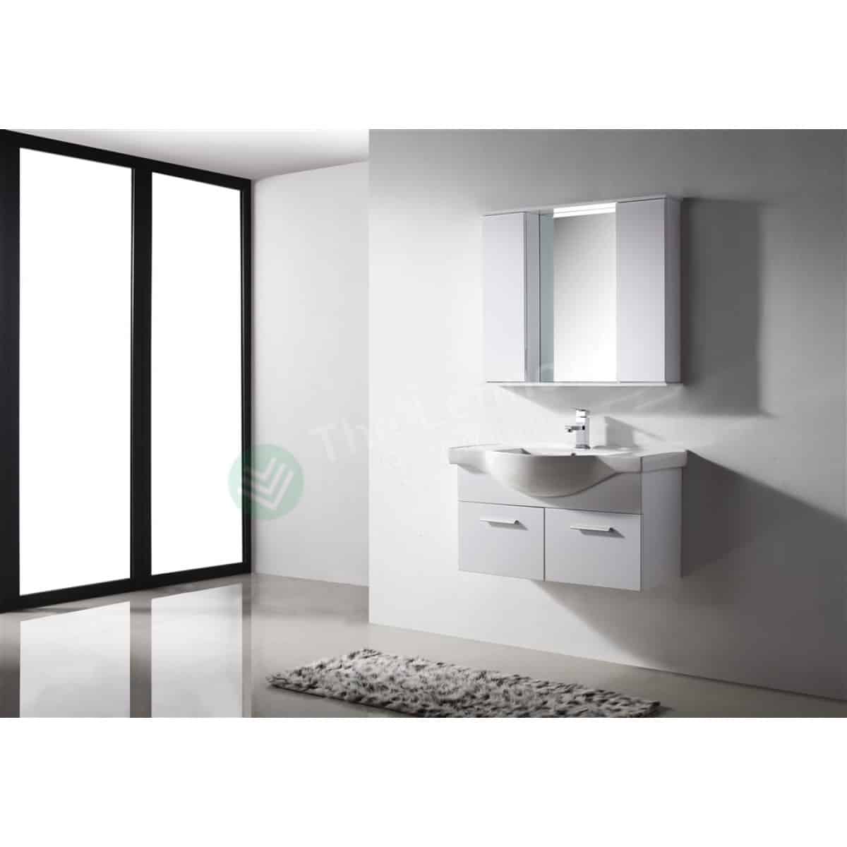 Vanity - Ryan Series 1000Mm White, Wall Hung - Nz Depot