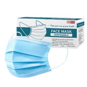 60 Pcs Anti Dust Filter Disposable Protective Sanitary Face Mask, Business & Industrial, Medical, Medical Supplies, Disposable Face Masks, ,  - NZ DEPOT 1