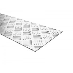 ALUMINIUM CHECKER PLATE 2440x1220 2.5mm A2440 Waterproof decorative sheet NZ DEPOT