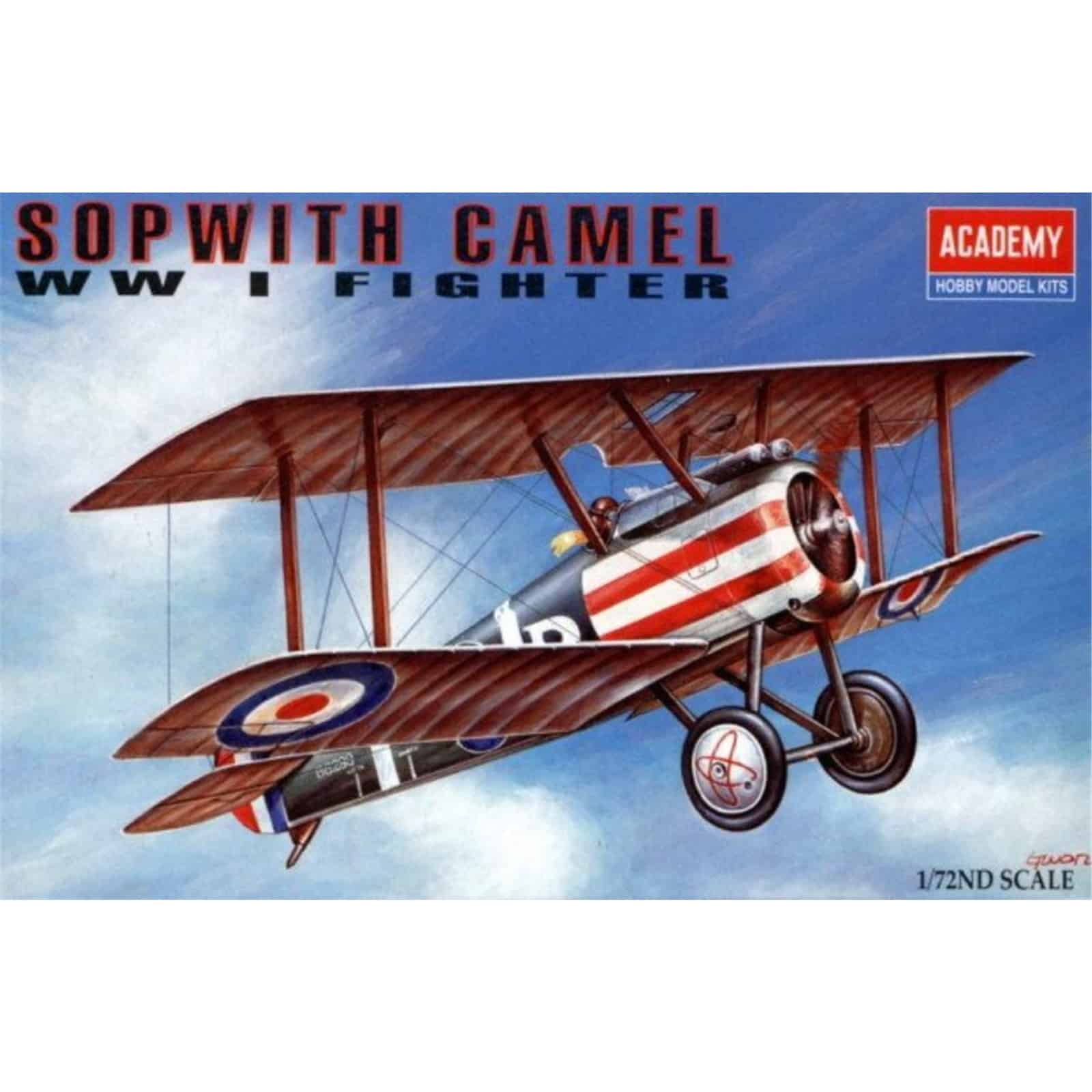 Academy - 1/72 Sopwith Camel WWI Fighter - $8.56 🤩