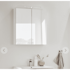 Mirror Cabinet Maize - 700 White, Mirror - NZ DEPOT