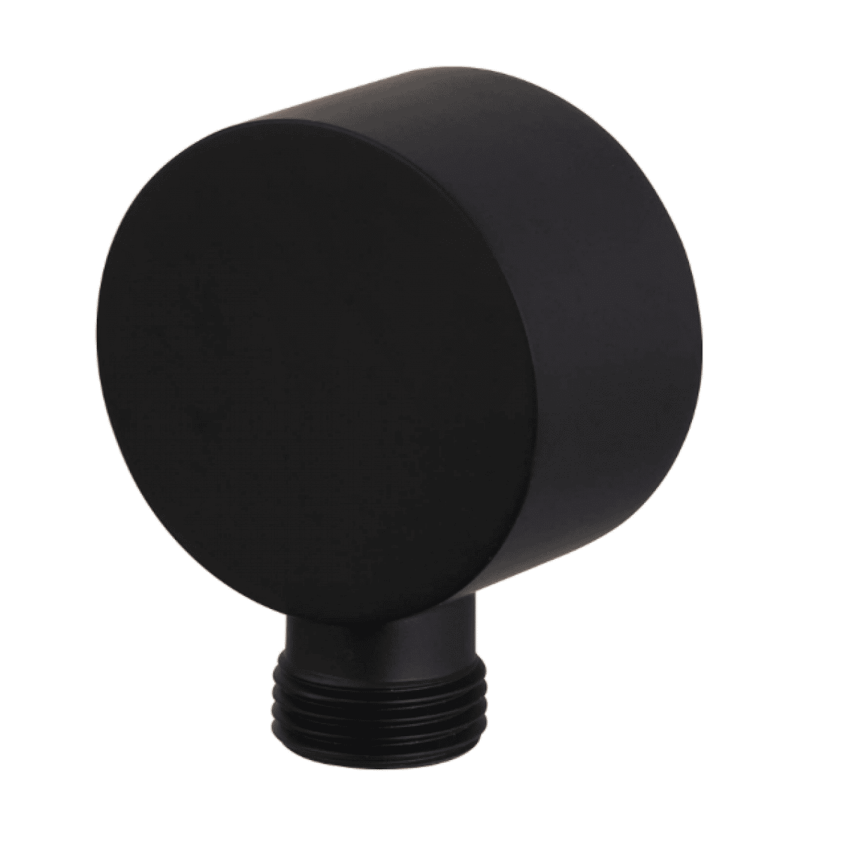 Round Elbow Wall Shower Connection 1005 Black - Female, Plumbing Accessories - Nz Depot