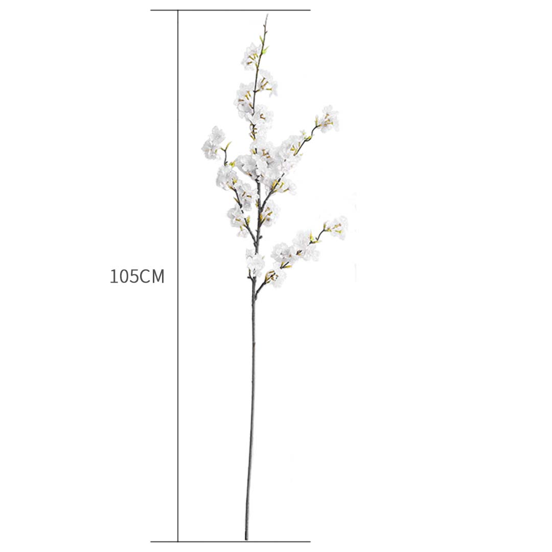 Soga 10X Artificial Silk Flower Fake Cherry Blossom Bouquet Table Decor White, Home &Amp; Living, Home Decor, Artificial Plants, , ,  - Nz Depot 2