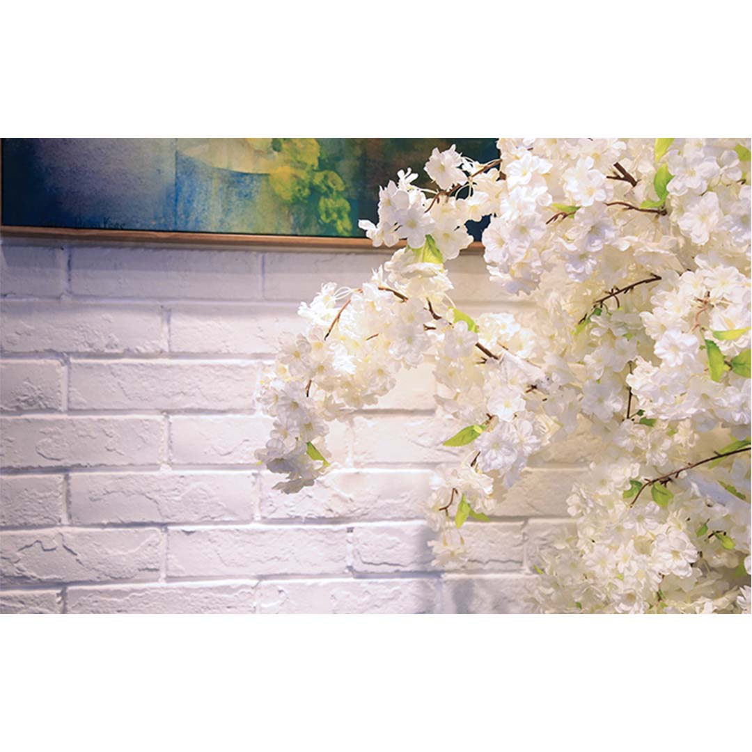 Soga 10X Artificial Silk Flower Fake Cherry Blossom Bouquet Table Decor White, Home &Amp; Living, Home Decor, Artificial Plants, , ,  - Nz Depot 7