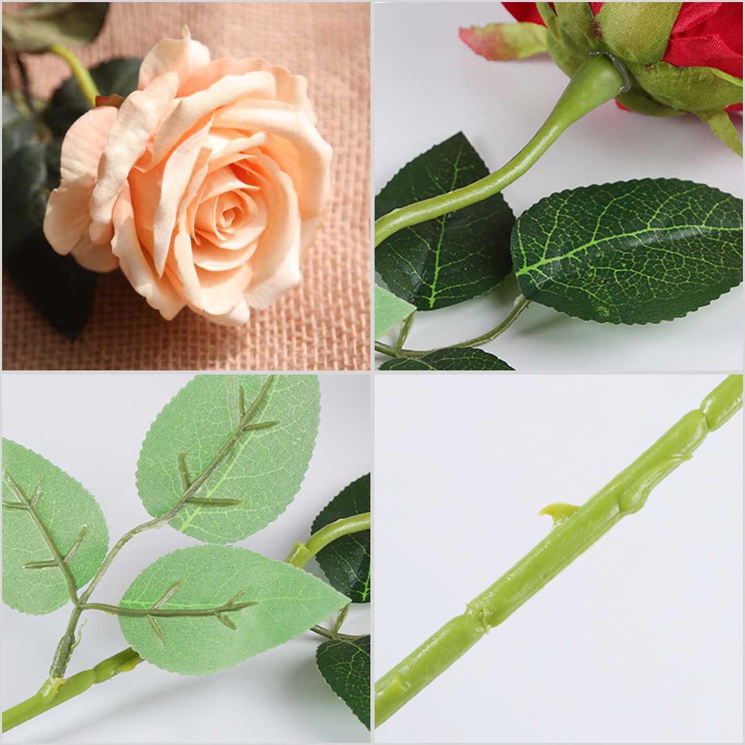 Soga 10Pcs Artificial Silk Flower Fake Rose Bouquet Table Decor Champion, Home &Amp; Living, Home Decor, Artificial Plants, , ,  - Nz Depot 4