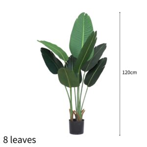 SOGA 120cm Artificial Green Indoor Traveler Banana Fake Decoration Tree Flower Pot Plant, Home & Living, Home Decor, Artificial Plants, , ,  - NZ DEPOT 2