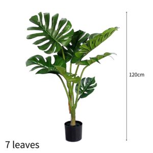 SOGA 120cm Artificial Green Indoor Turtle Back Fake Decoration Tree Flower Pot Plant, Home & Living, Home Decor, Artificial Plants, , ,  - NZ DEPOT 2