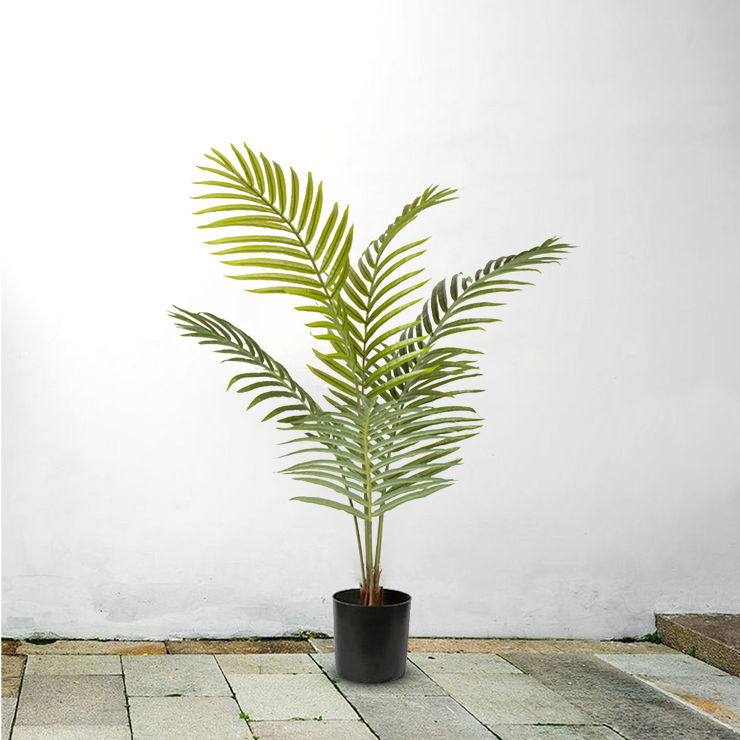 Soga 120Cm Green Artificial Indoor Rogue Areca Palm Tree Fake Tropical Plant Home Office Decor, Home &Amp; Living, Home Decor, Artificial Plants, , ,  - Nz Depot 3