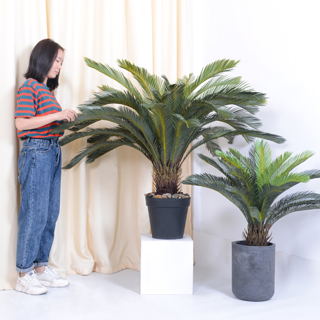 Soga 125Cm Artificial Indoor Cycas Revoluta Cycad Sago Palm Fake Decoration Tree Pot Plant, Home &Amp; Living, Home Decor, Artificial Plants, ,  - Nz Depot 6