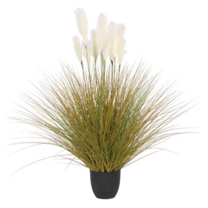 SOGA 137cm Artificial Indoor Potted Reed Bulrush Grass Tree Fake Plant Simulation Decorative, Home & Living, Home Decor, Artificial Plants, , ,  - NZ DEPOT 1