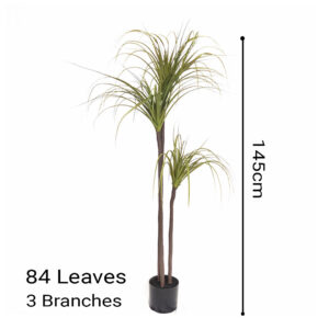 SOGA 145cm Artificial Dracaena Plant Fake Potted, Simulation Tree Fake Plant Home Decor, Home & Living, Home Decor, Artificial Plants, , ,  - NZ DEPOT 2