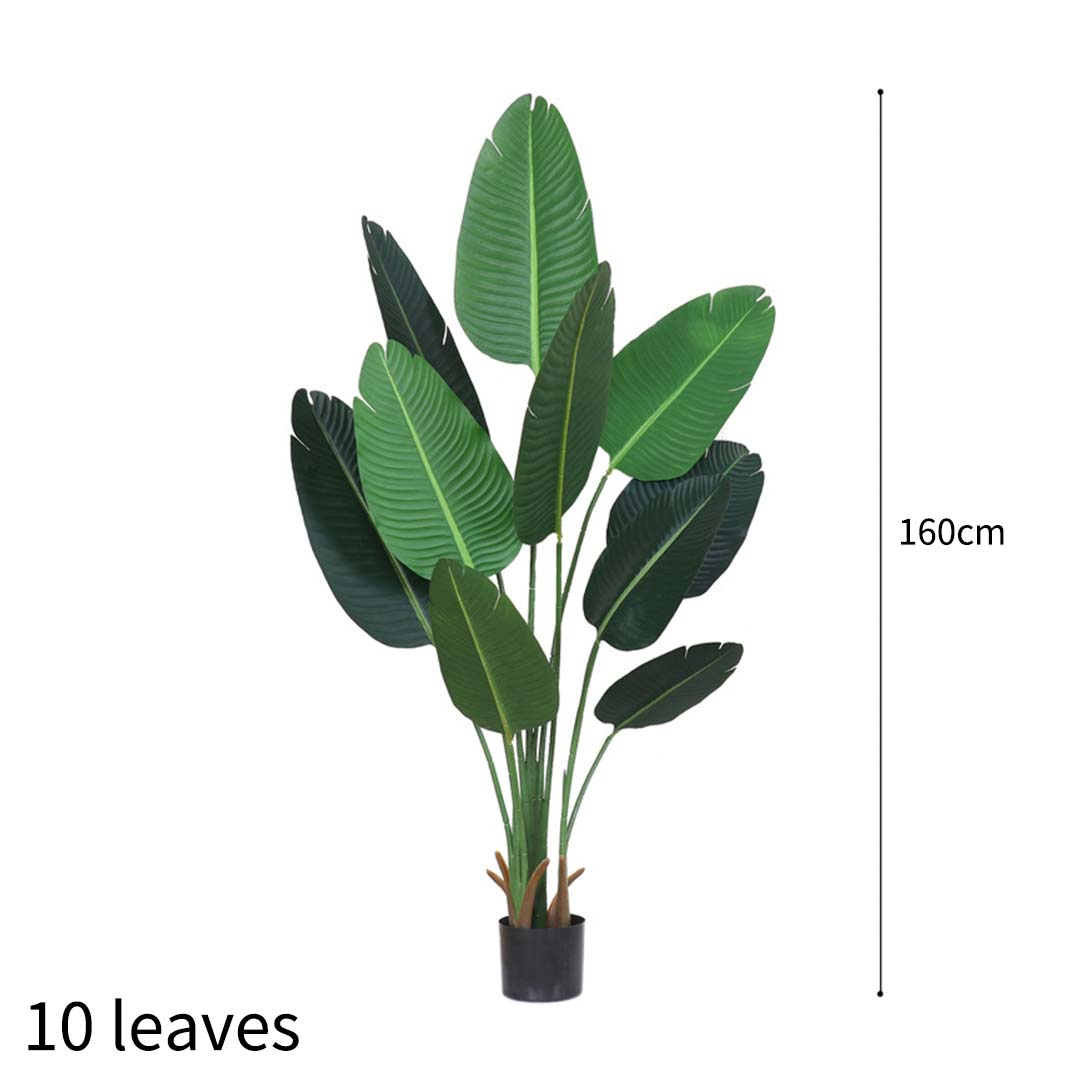 Soga 160Cm Artificial Green Indoor Traveler Banana Fake Decoration Tree Flower Pot Plant, Home &Amp; Living, Home Decor, Artificial Plants, , ,  - Nz Depot 2